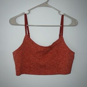 Aerie Ribbed Bra/Cropped Tank